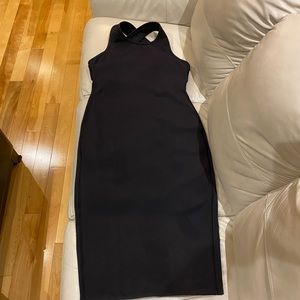 Lululemon, Black, size 12 Play picnic maxi fitted dress